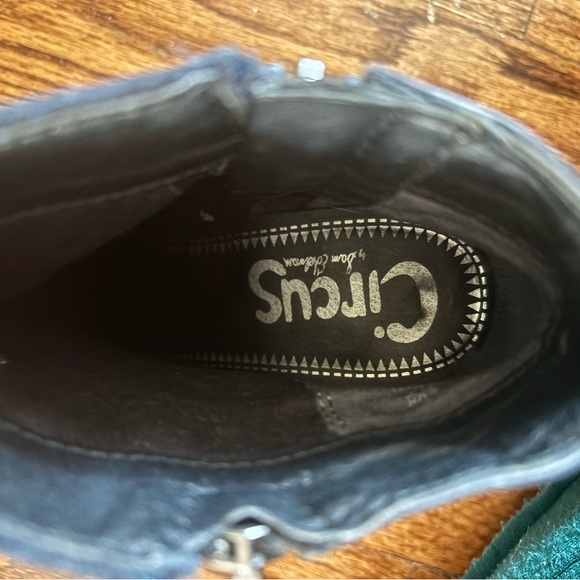 Circus by Sam Edelman Navy Suede Ankle Boots - Picture 5 of 7